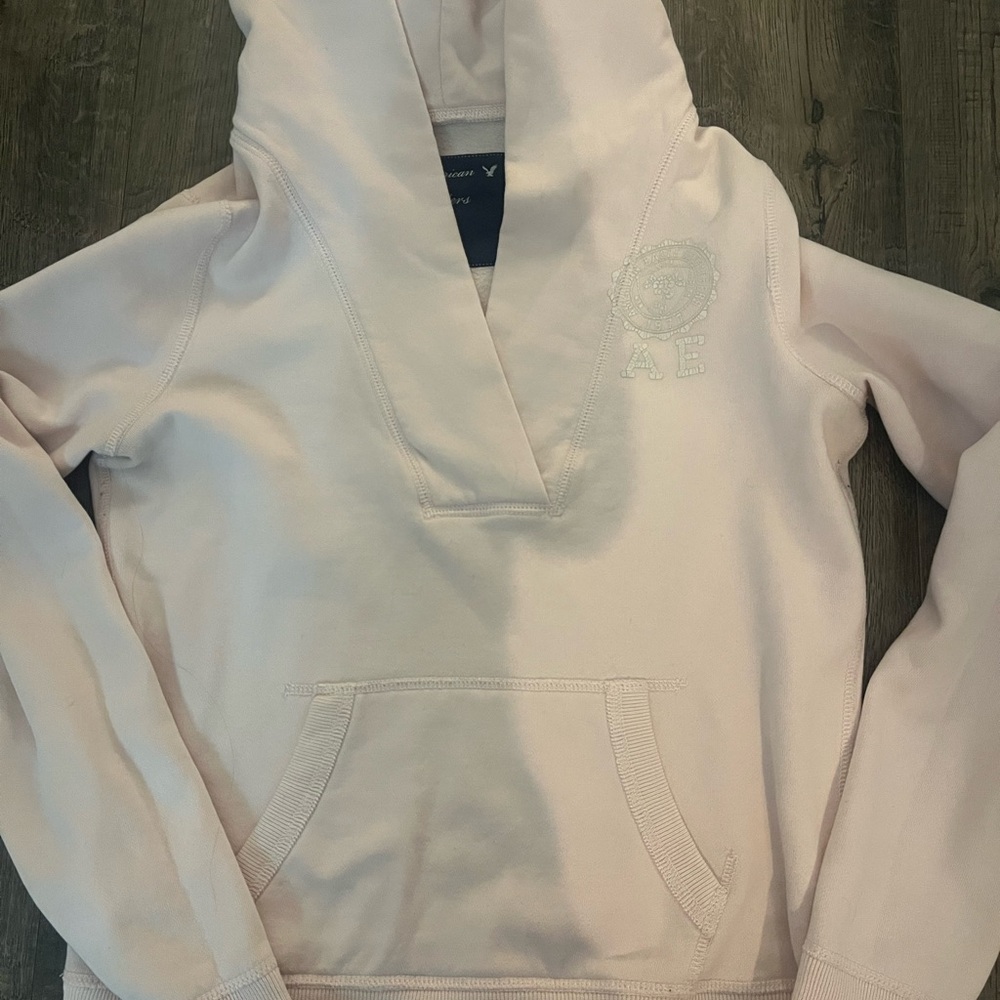 American Eagle Outfitters Light Pink Hoodie